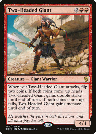 Two-Headed Giant [Dominaria] | Jack's On Queen