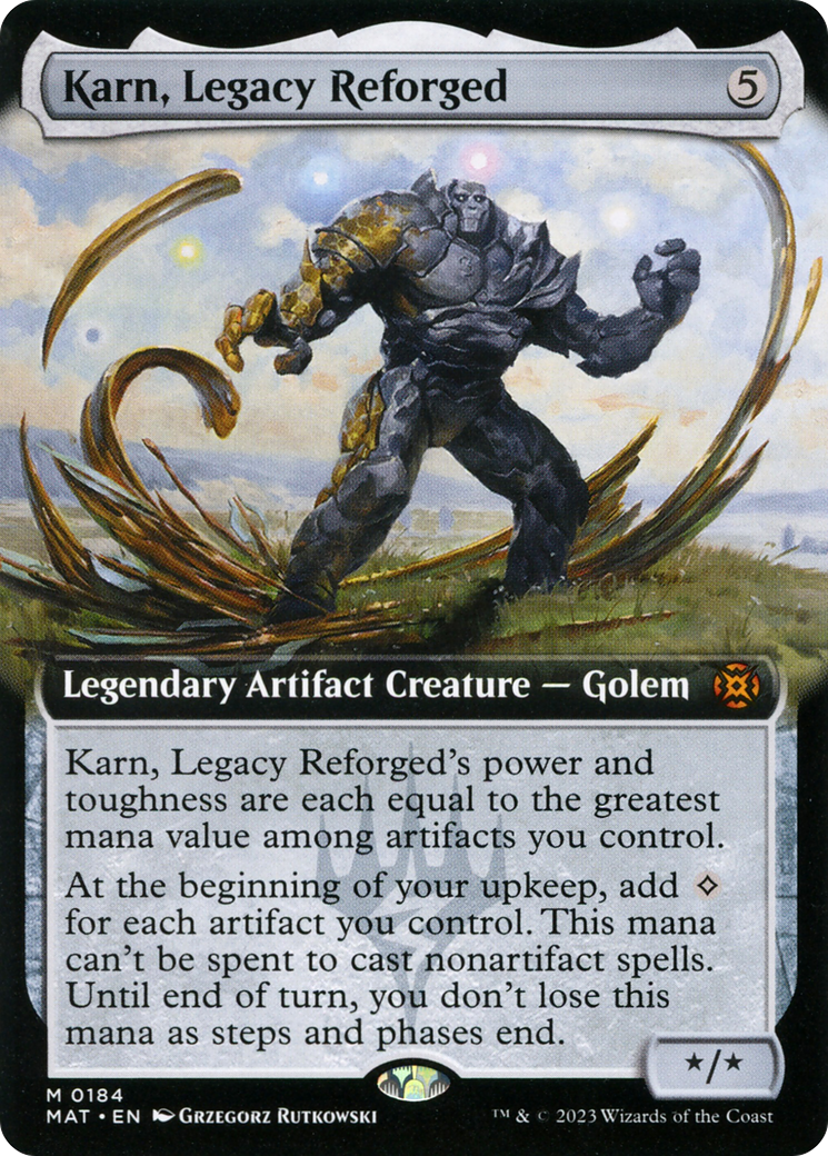 Karn, Legacy Reforged (Extended Art) [March of the Machine: The Aftermath] | Jack's On Queen