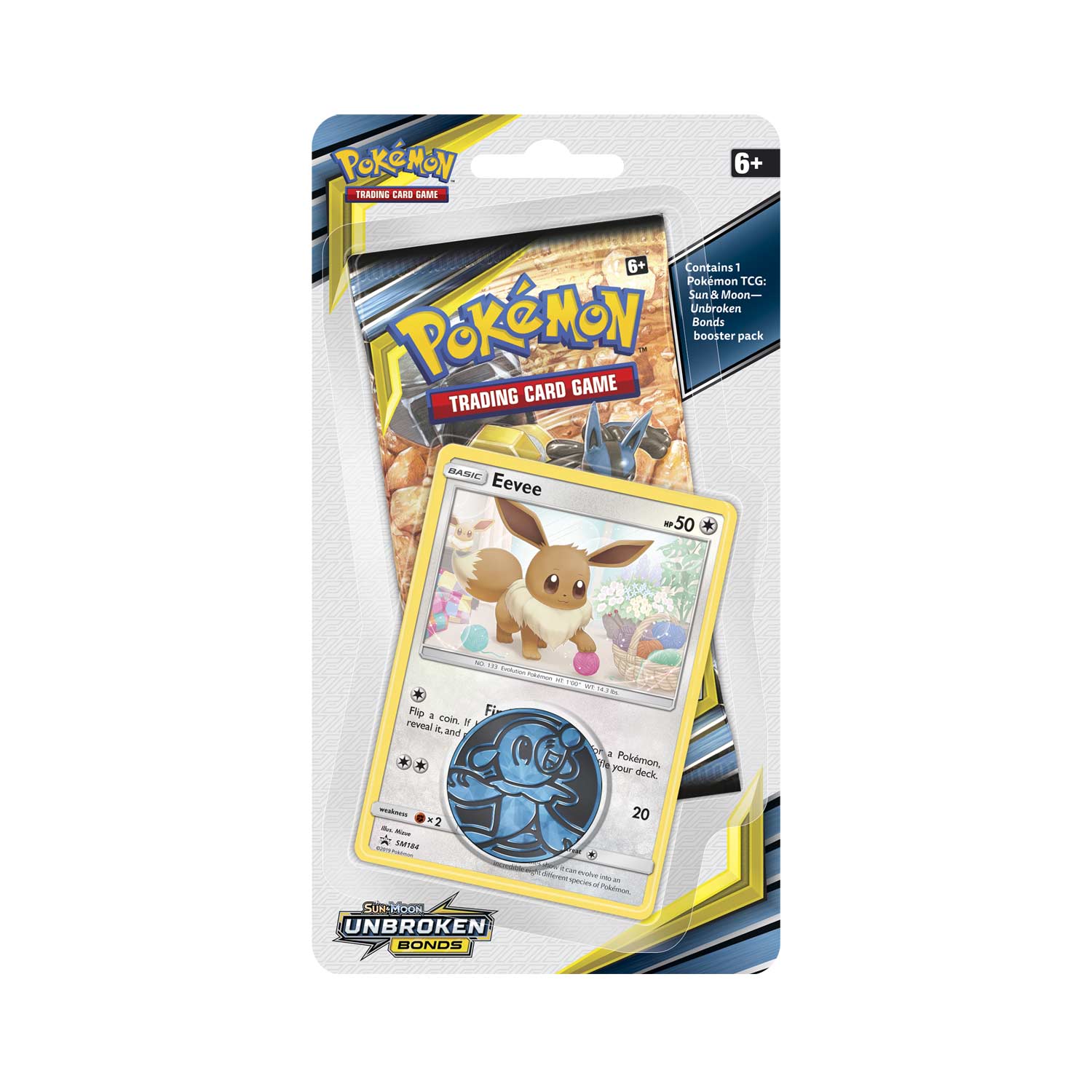 Sun & Moon: Unbroken Bonds - Single Pack Blister (Eevee) | Jack's On Queen