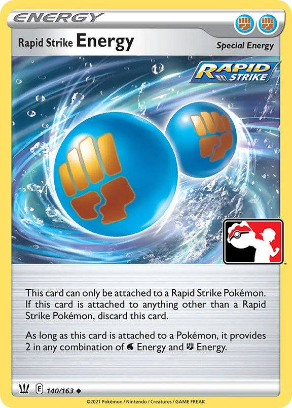 Rapid Strike Energy (140/163) [Prize Pack Series Two] | Jack's On Queen