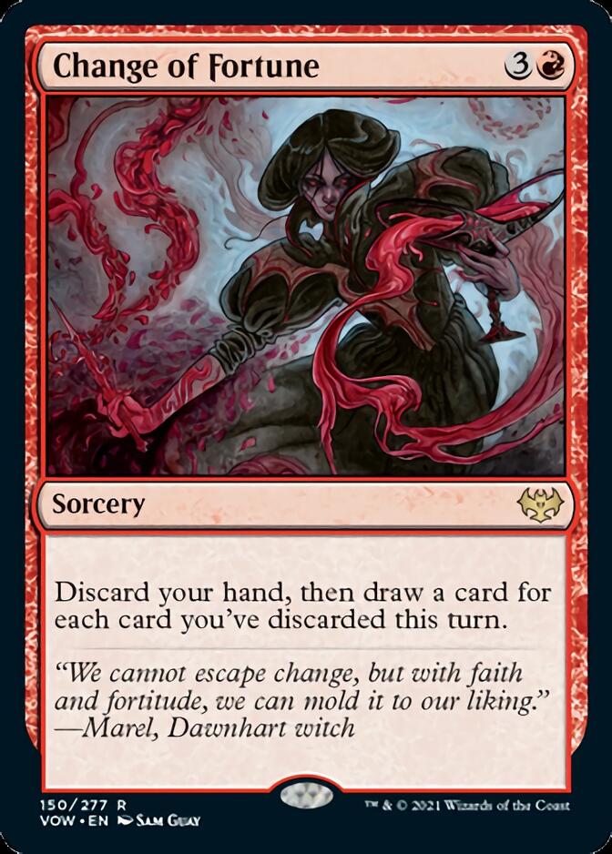 Change of Fortune [Innistrad: Crimson Vow] | Jack's On Queen