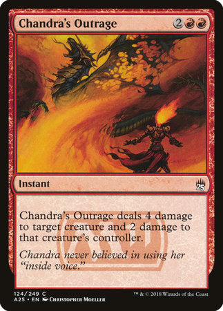 Chandra's Outrage [Masters 25] | Jack's On Queen