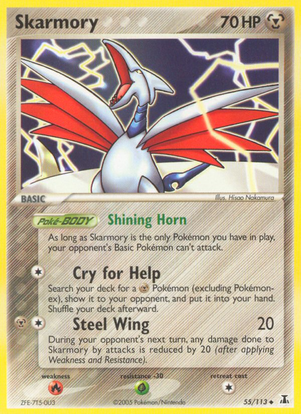 Skarmory (55/113) [EX: Delta Species] | Jack's On Queen