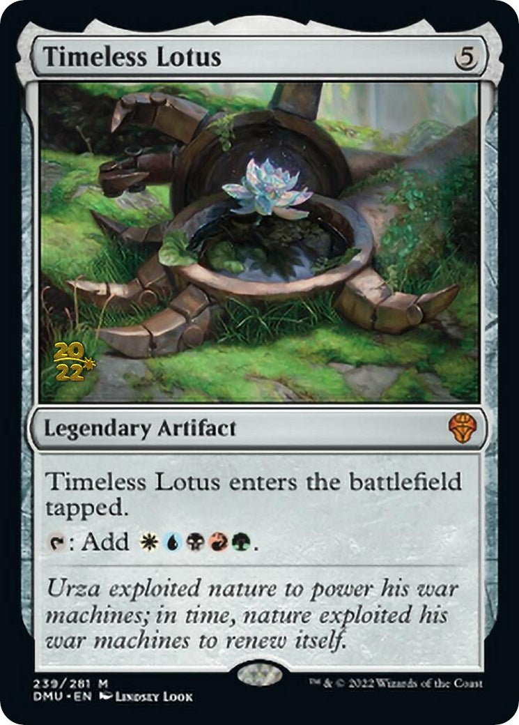 Timeless Lotus [Dominaria United Prerelease Promos] | Jack's On Queen