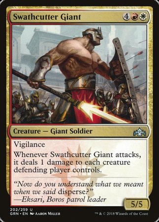 Swathcutter Giant [Guilds of Ravnica] | Jack's On Queen