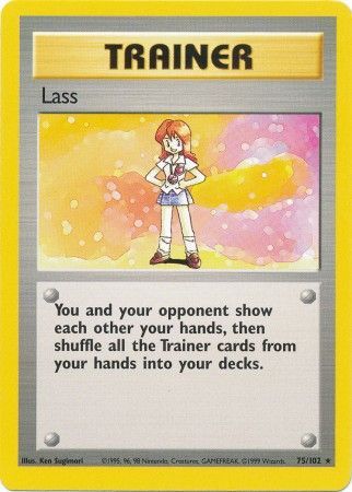 Lass (75/102) [Base Set Unlimited] | Jack's On Queen