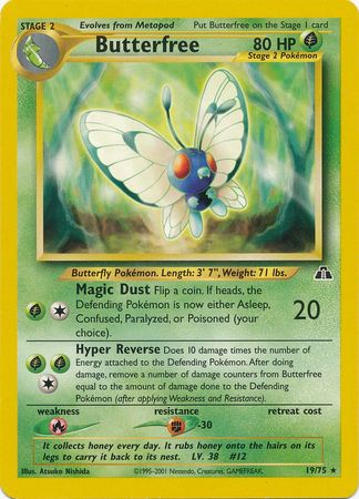 Butterfree (19/75) [Neo Discovery Unlimited] | Jack's On Queen