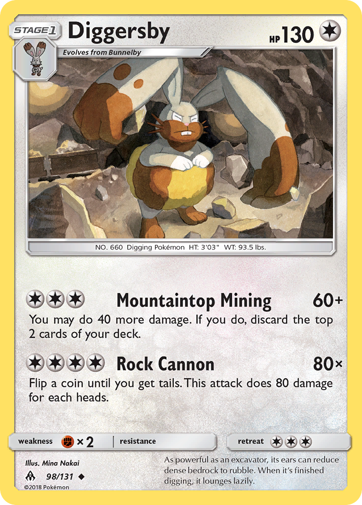 Diggersby (98/131) [Sun & Moon: Forbidden Light] | Jack's On Queen