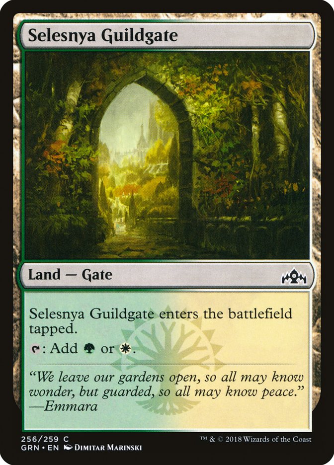 Selesnya Guildgate (256/259) [Guilds of Ravnica] | Jack's On Queen