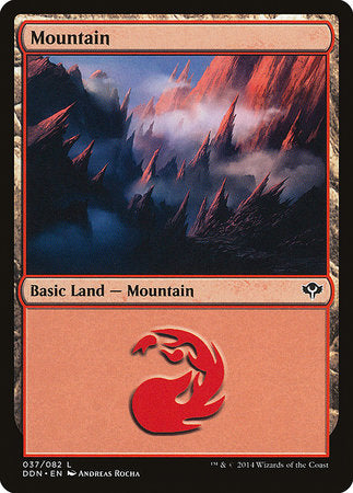 Mountain (37) [Duel Decks: Speed vs. Cunning] | Jack's On Queen