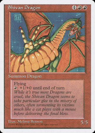 Shivan Dragon [Fourth Edition] | Jack's On Queen