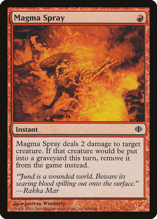 Magma Spray [Shards of Alara] | Jack's On Queen