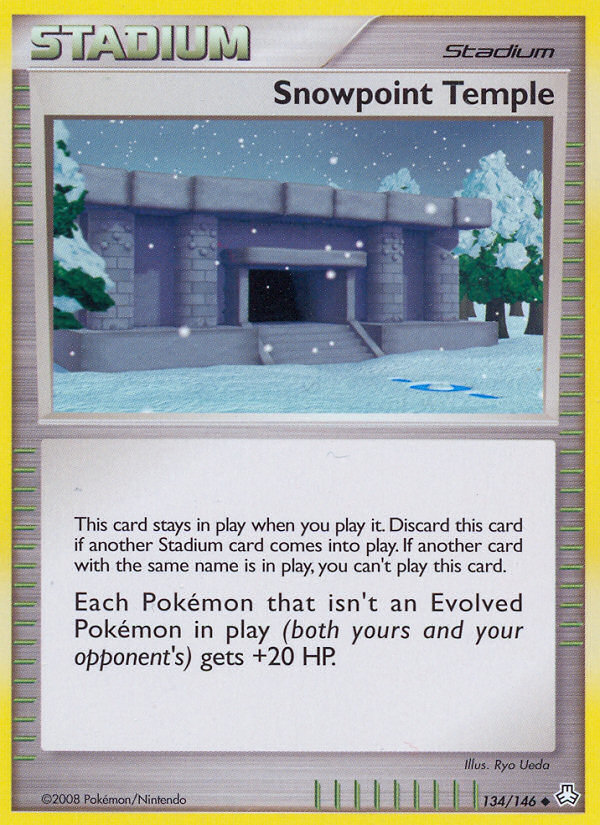 Snowpoint Temple (134/146) [Diamond & Pearl: Legends Awakened] | Jack's On Queen