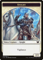 Angel // Knight (005) Double-Sided Token [Commander 2015 Tokens] | Jack's On Queen