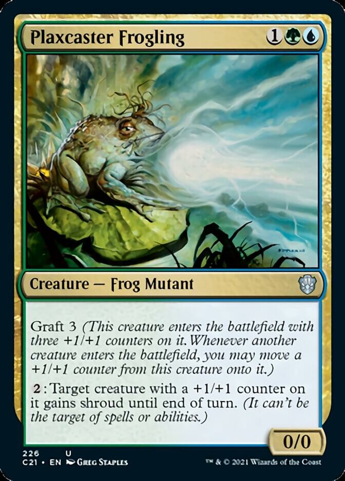 Plaxcaster Frogling [Commander 2021] | Jack's On Queen