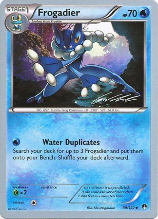 Frogadier (39/122) (Ninja Blitz - Cody Walinski) [World Championships 2016] | Jack's On Queen