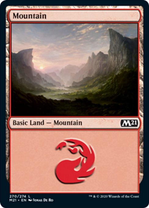 Mountain (270) [Core Set 2021] | Jack's On Queen