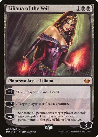 Liliana of the Veil [Modern Masters 2017] | Jack's On Queen