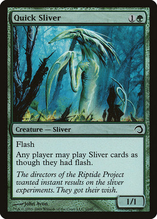 Quick Sliver [Premium Deck Series: Slivers] | Jack's On Queen