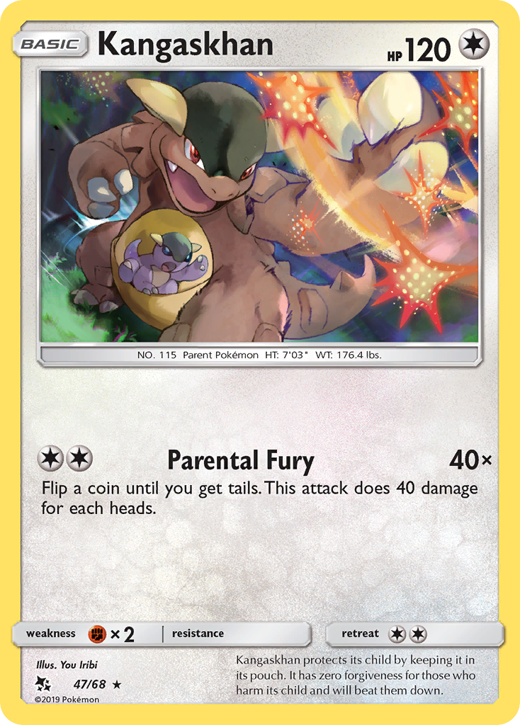 Kangaskhan (47/68) [Sun & Moon: Hidden Fates] | Jack's On Queen