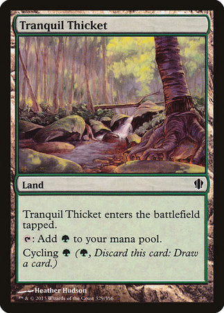 Tranquil Thicket [Commander 2013] | Jack's On Queen