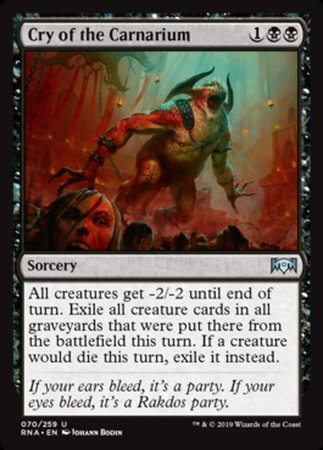 Cry of the Carnarium [Ravnica Allegiance] | Jack's On Queen
