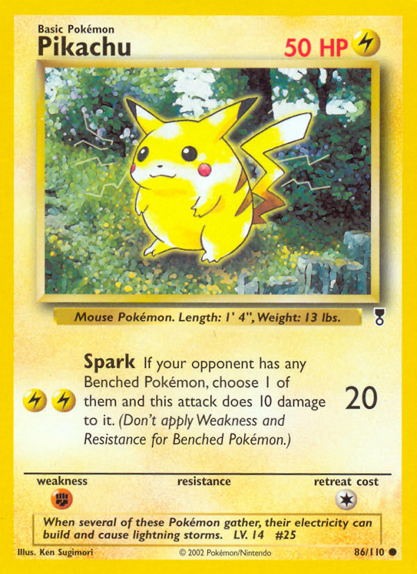 Pikachu (86/110) [Legendary Collection] | Jack's On Queen