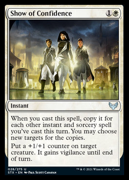Show of Confidence [Strixhaven: School of Mages] | Jack's On Queen