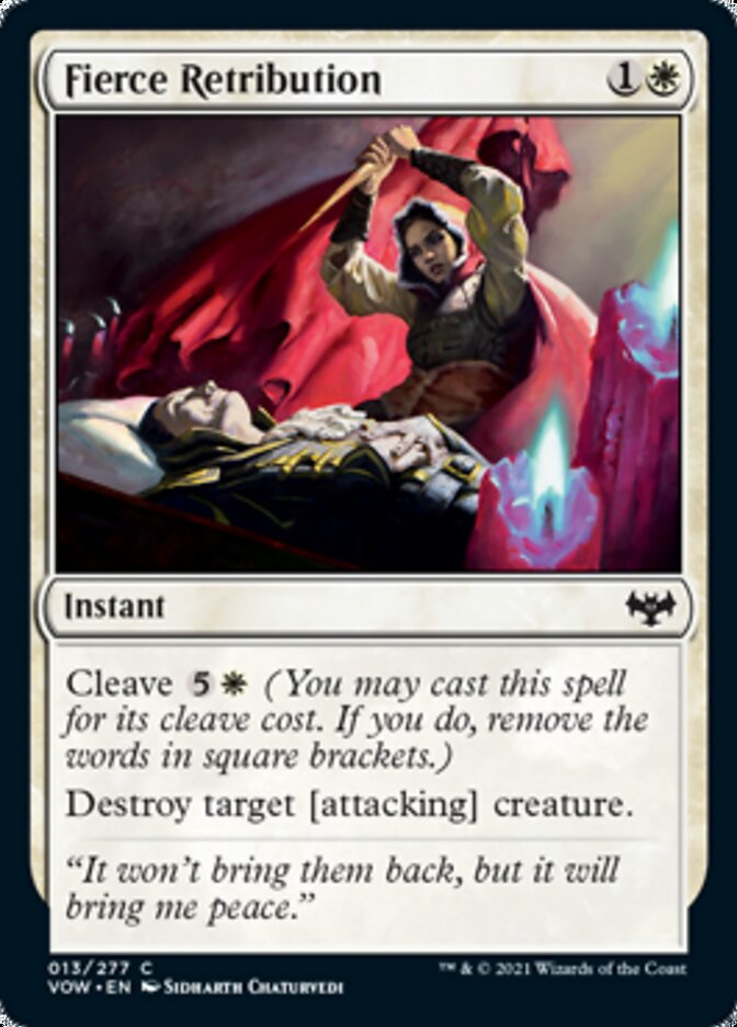 Fierce Retribution [Innistrad: Crimson Vow] | Jack's On Queen