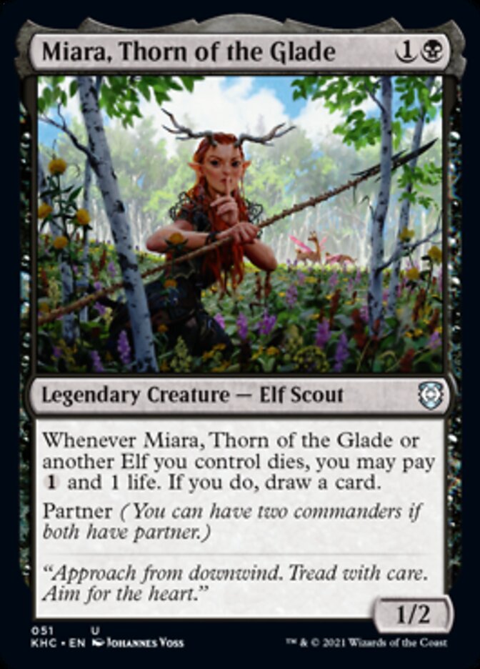 Miara, Thorn of the Glade [Kaldheim Commander] | Jack's On Queen