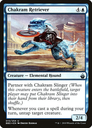 Chakram Retriever [Battlebond Promos] | Jack's On Queen