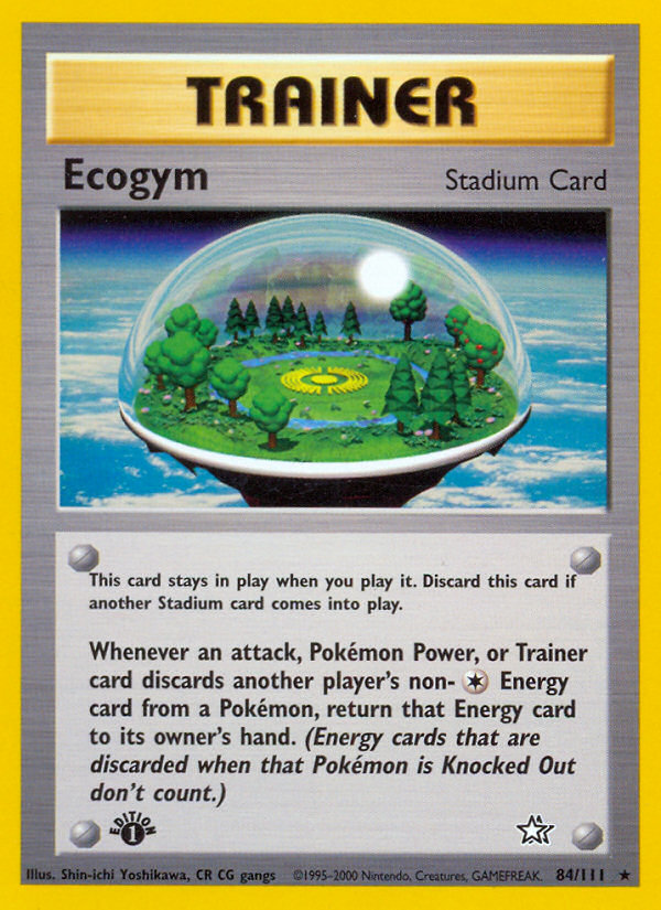 Ecogym (84/111) [Neo Genesis 1st Edition] | Jack's On Queen