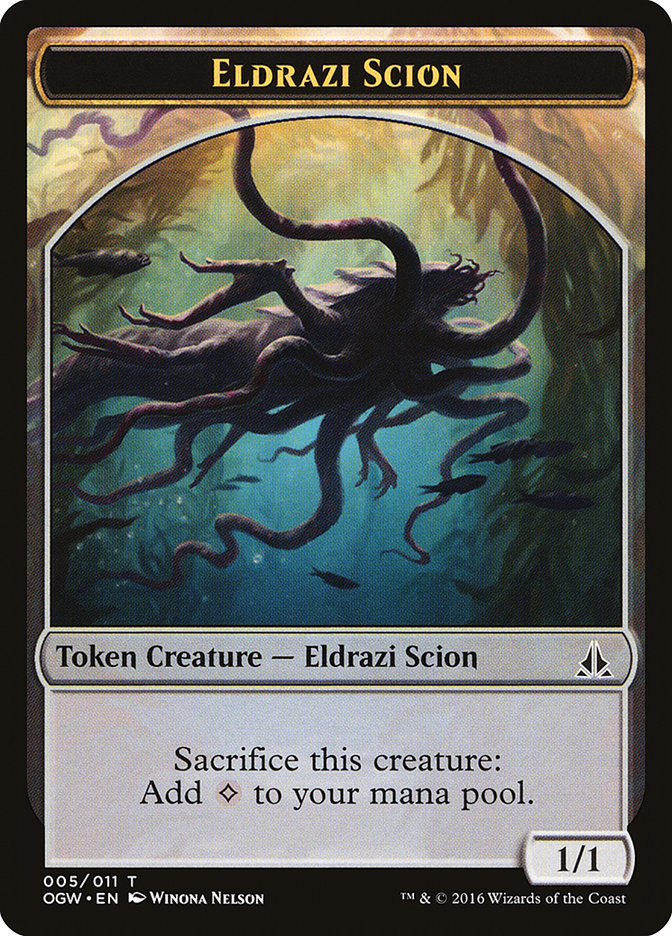Eldrazi Scion (005/011) [Oath of the Gatewatch Tokens] | Jack's On Queen
