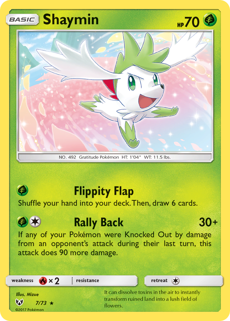 Shaymin (7/73) [Sun & Moon: Shining Legends] | Jack's On Queen