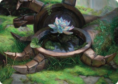 Timeless Lotus Art Card [Dominaria United Art Series] | Jack's On Queen