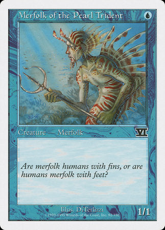 Merfolk of the Pearl Trident [Classic Sixth Edition] | Jack's On Queen