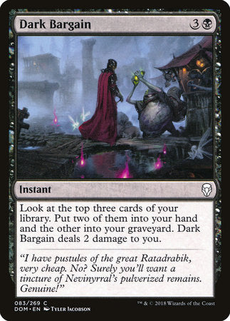 Dark Bargain [Dominaria] | Jack's On Queen
