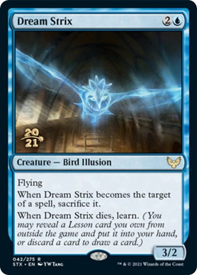 Dream Strix [Strixhaven: School of Mages Prerelease Promos] | Jack's On Queen