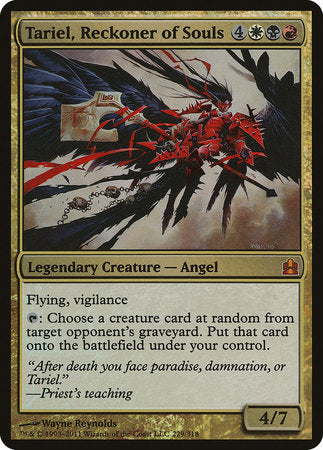 Tariel, Reckoner of Souls (Oversized) [Commander 2011 Oversized] | Jack's On Queen