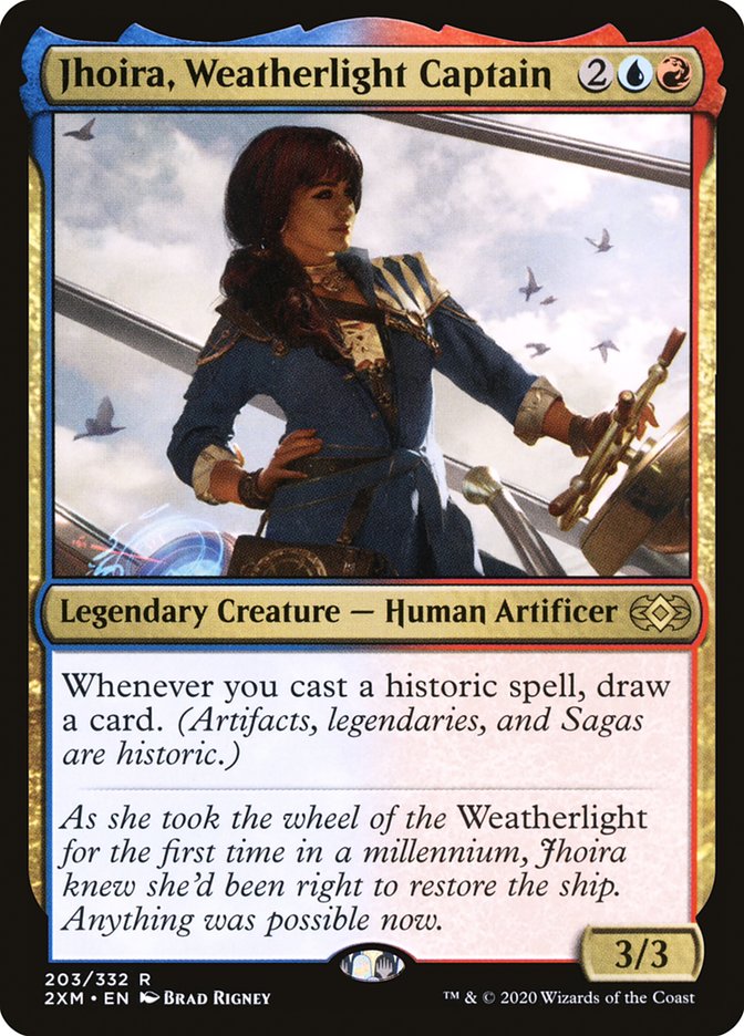 Jhoira, Weatherlight Captain [Double Masters] | Jack's On Queen