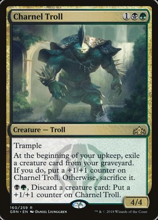Charnel Troll [Guilds of Ravnica] | Jack's On Queen