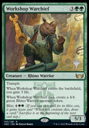 Workshop Warchief (Promo Pack) [Streets of New Capenna Promos] | Jack's On Queen