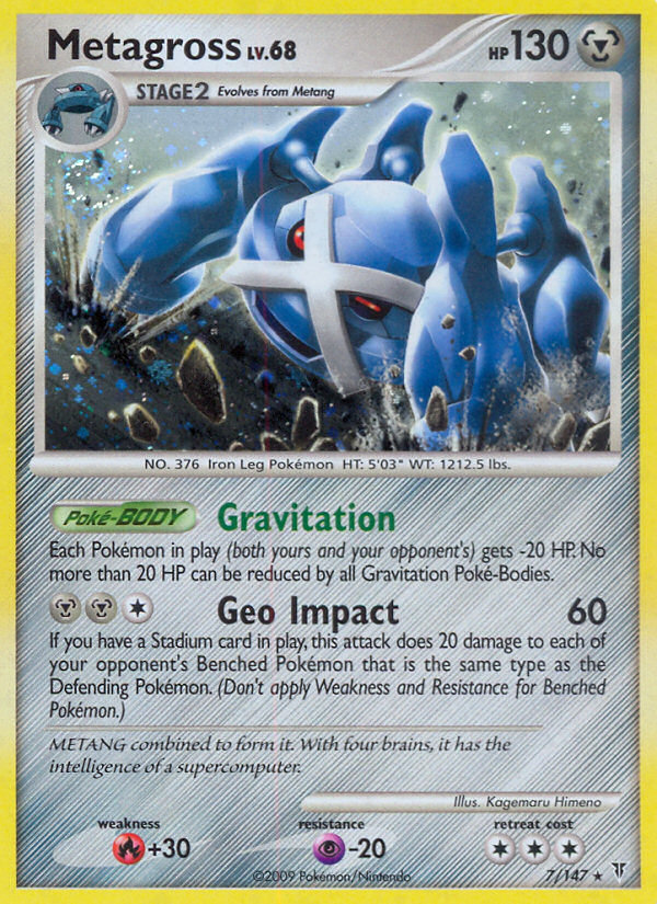 Metagross (7/147) [Platinum: Supreme Victors] | Jack's On Queen
