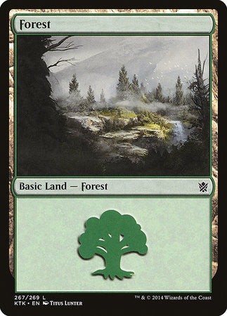 Forest (267) [Khans of Tarkir] | Jack's On Queen