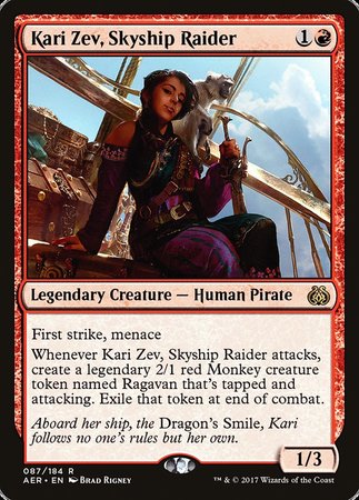 Kari Zev, Skyship Raider [Aether Revolt] | Jack's On Queen