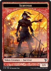 Survivor // Myr (023) Double-sided Token [Commander 2018 Tokens] | Jack's On Queen