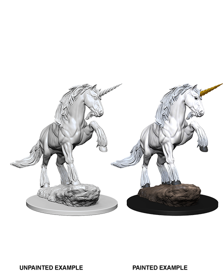 Pathfinder Deep Cuts Unpainted Miniatures: Unicorn | Jack's On Queen