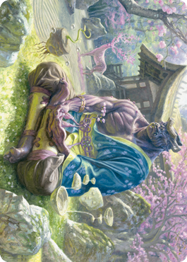Kosei, Penitent Warlord Art Card [Kamigawa: Neon Dynasty Art Series] | Jack's On Queen