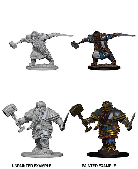 D&D Nolzur's Marvelous Miniatures: Dwarf Fighter | Jack's On Queen