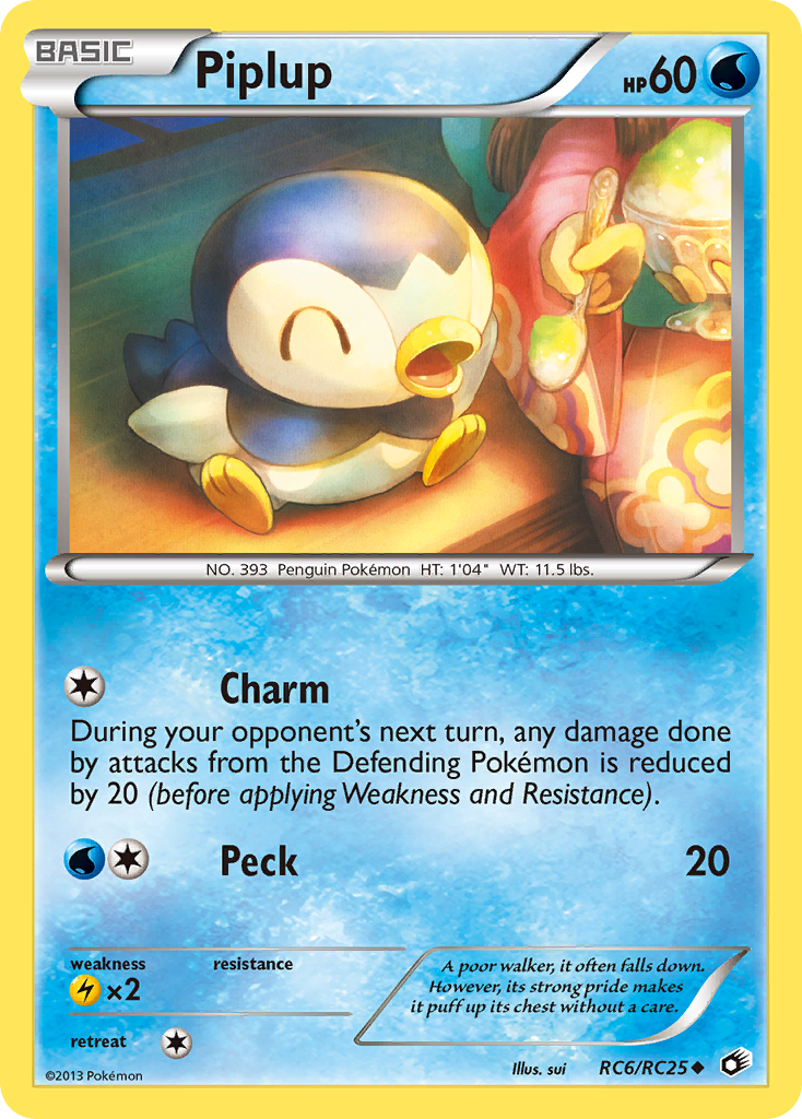 Piplup (RC6/RC25) [Black & White: Legendary Treasures] | Jack's On Queen